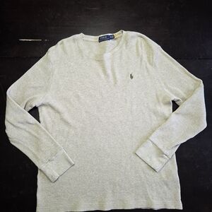 Polo by Ralph Lauren Thermal Men's Large Biege